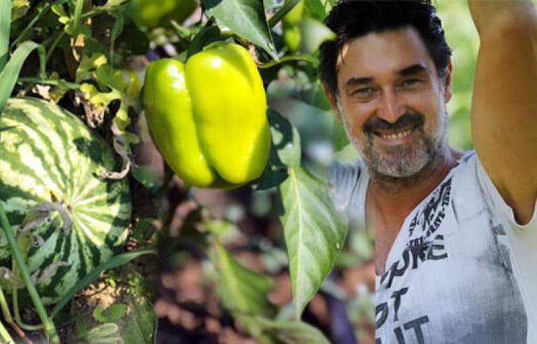 Burak Hakkı çiftlik kurup organik tarıma yöneldi 1 49613