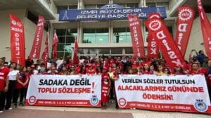 İzmir Büyükşehir Belediyesi ile DİSK’e bağlı Genel-İş Sendikası arasında aylardır