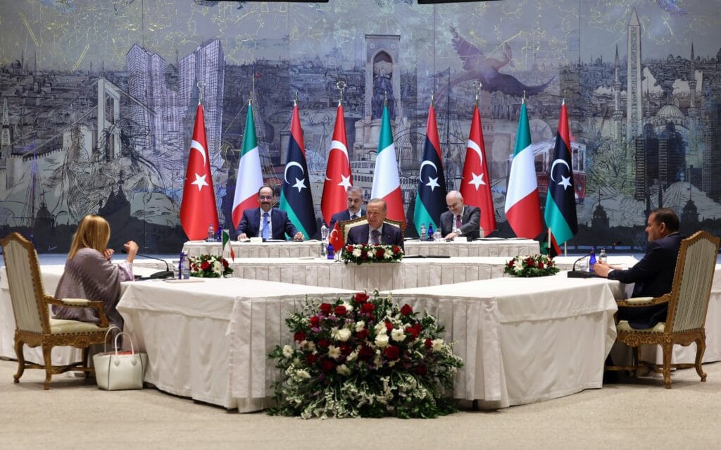 Türkiye, İtalya ve Libya zirvesi İstanbul’da yapıldı 1 türkiye italya libya